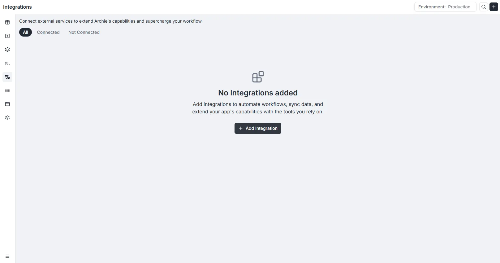 Integrations Overview